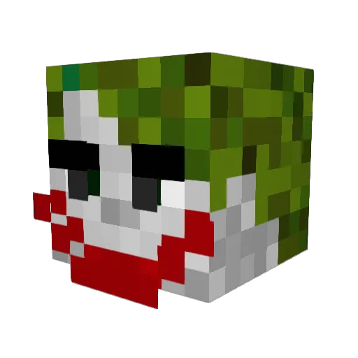 Fatihdyi Minecraft avatar head, 3D render