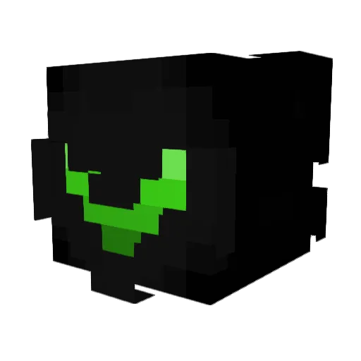 Fatsaladfingers2 Minecraft avatar head, 3D render