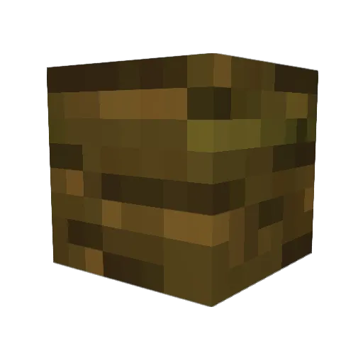 Fatspo Minecraft avatar head, 3D render