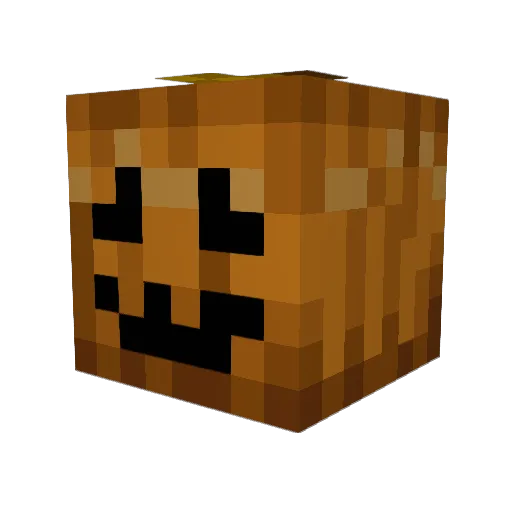 FaultyCompass Minecraft avatar head, 3D render
