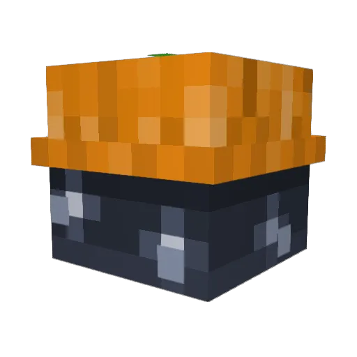 FavPuppy Minecraft avatar head, 3D render