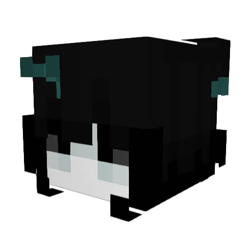 Favorite_ Minecraft avatar head, 3D render