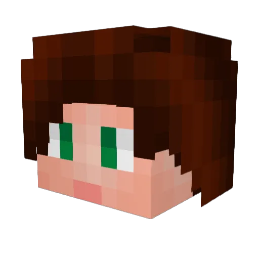 Fawaz654 Minecraft avatar head, 3D render