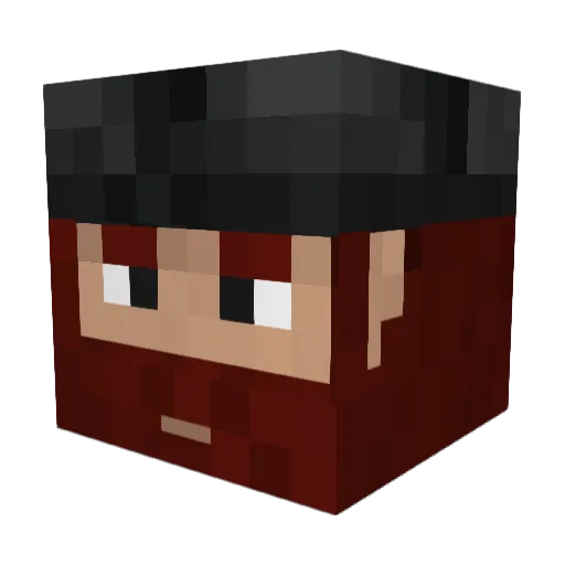 Fawazkw99 Minecraft avatar head, 3D render