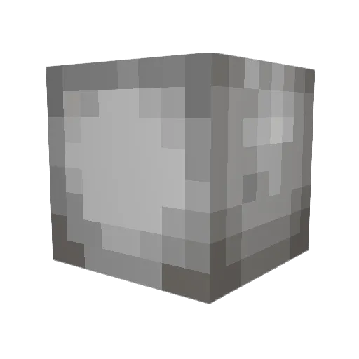 Fawst Minecraft avatar head, 3D render