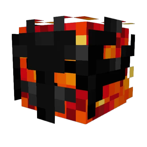 Faxabore Minecraft avatar head, 3D render