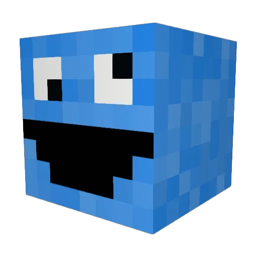 FaxeKondl Minecraft avatar head, 3D render