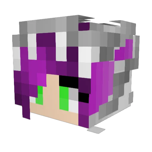 Fay___Fay Minecraft avatar head, 3D render