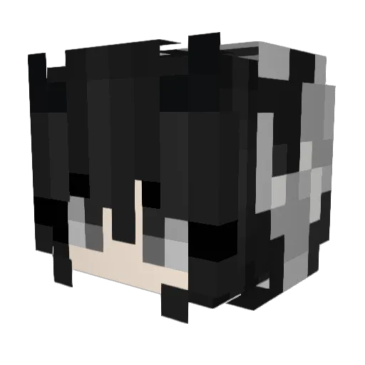 Faye_one Minecraft avatar head, 3D render