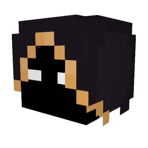 Fayez123 Minecraft avatar head, 3D render