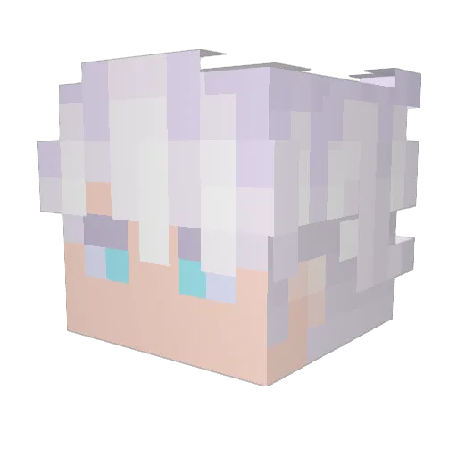 FayrisMC Minecraft avatar head, 3D render