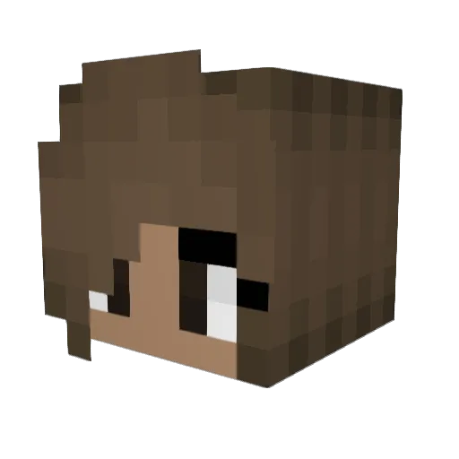 Faytastic_ Minecraft avatar head, 3D render