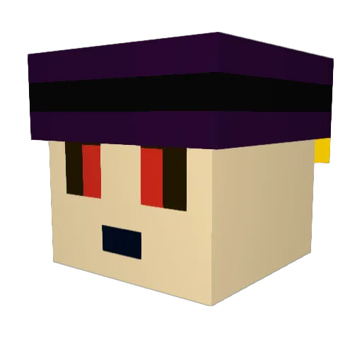 Fazband83 Minecraft avatar head, 3D render