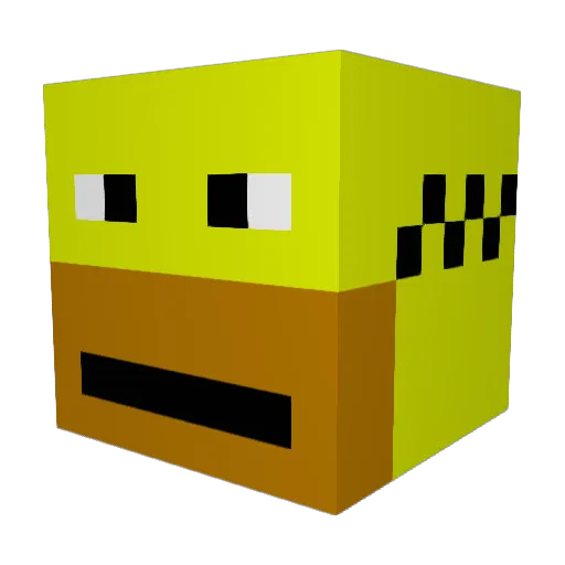 FazeGregPau1 Minecraft avatar head, 3D render