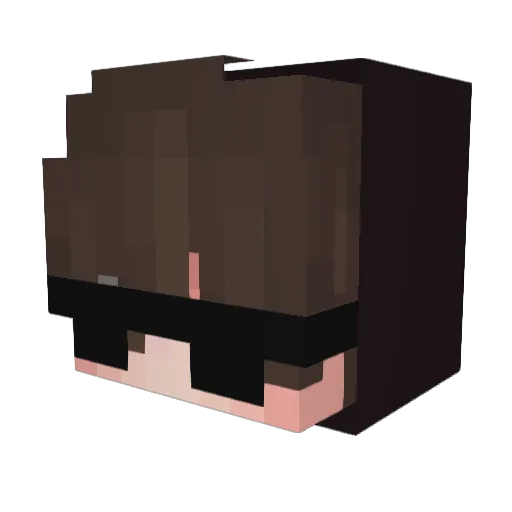 FazeMatke Minecraft avatar head, 3D render