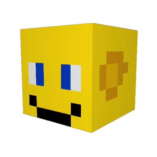 Faze_Arnold69 Minecraft avatar head, 3D render