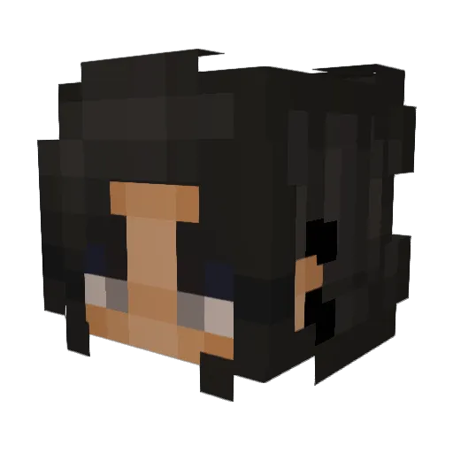 Faze_JeBolleZus Minecraft avatar head, 3D render