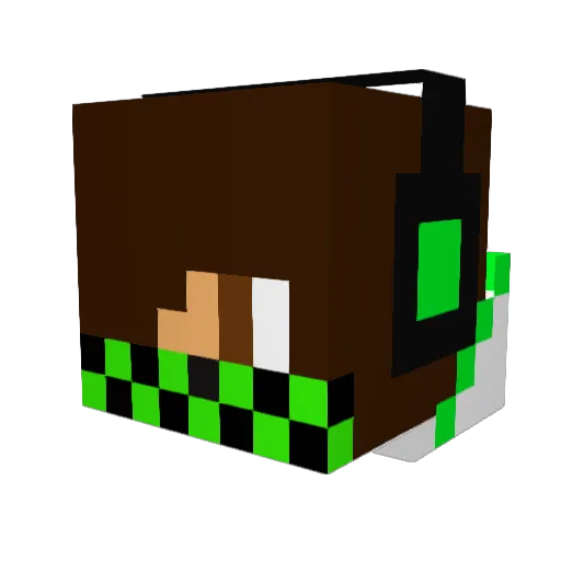 Faze_Nggy Minecraft avatar head, 3D render