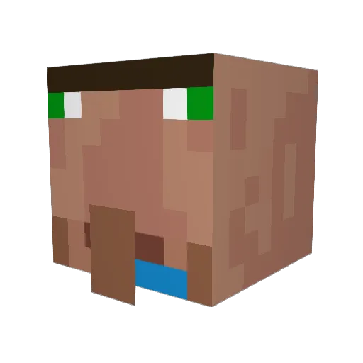 Faze_SCOTTY121 Minecraft avatar head, 3D render