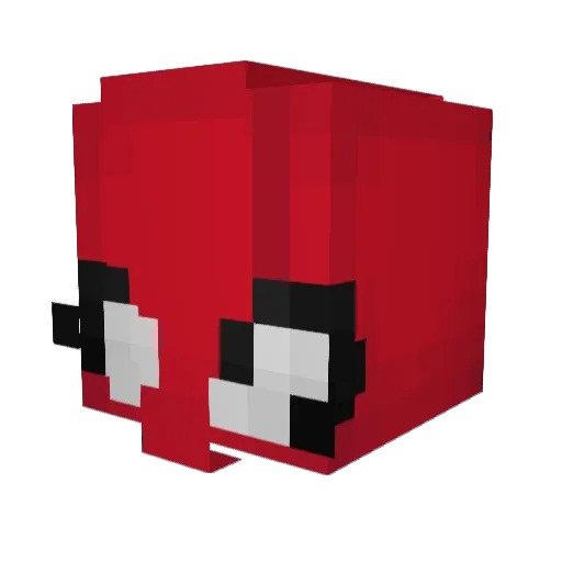 Fazinx__ Minecraft avatar head, 3D render