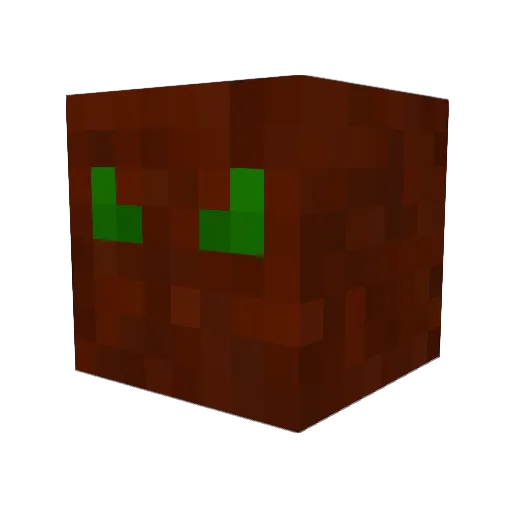 Fazmotron Minecraft avatar head, 3D render