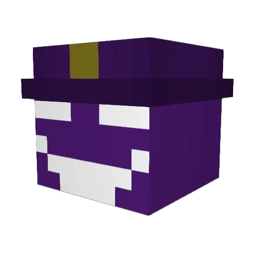 FazzStreet Minecraft avatar head, 3D render