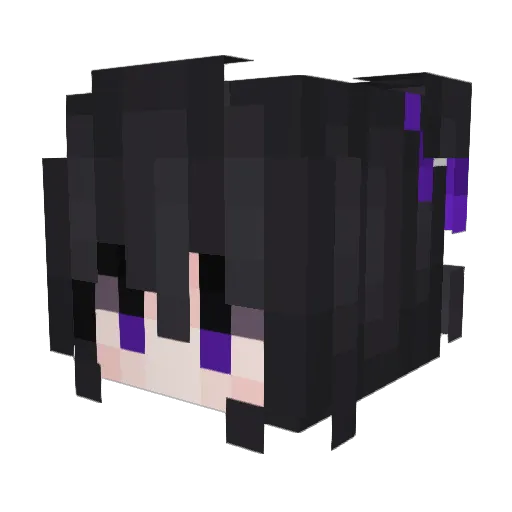 Fbkdayo Minecraft avatar head, 3D render