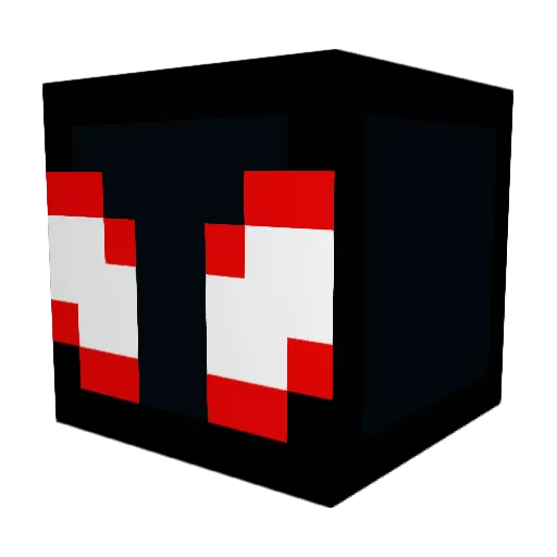 FblthpGTL Minecraft avatar head, 3D render