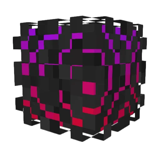 Fe26_ Minecraft avatar head, 3D render