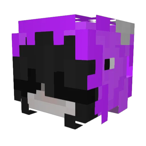 FeFeeJaroo Minecraft avatar head, 3D render