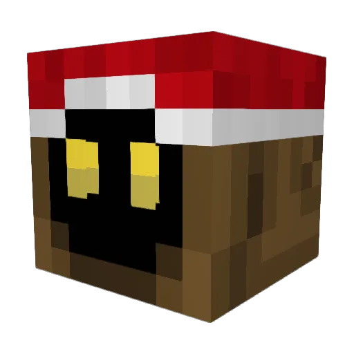FeMan26 Minecraft avatar head, 3D render