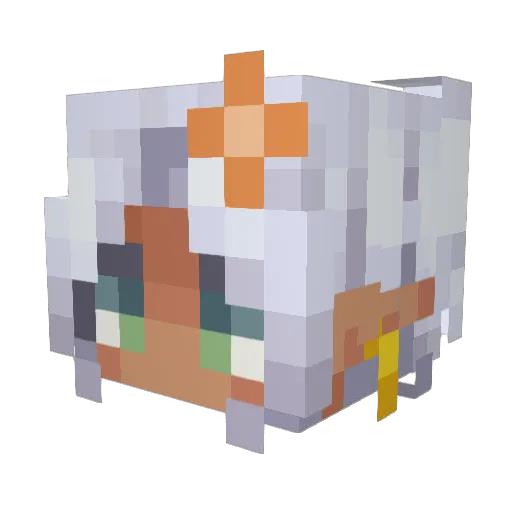 FeNiX_1_8_7 Minecraft avatar head, 3D render
