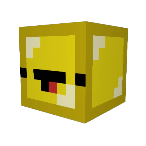 FeRr1en Minecraft avatar head, 3D render