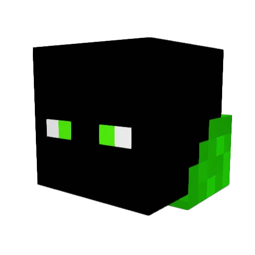 FeaRStorM Minecraft avatar head, 3D render