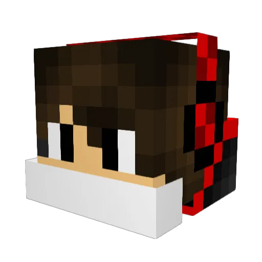 Feady_GamerYT Minecraft avatar head, 3D render