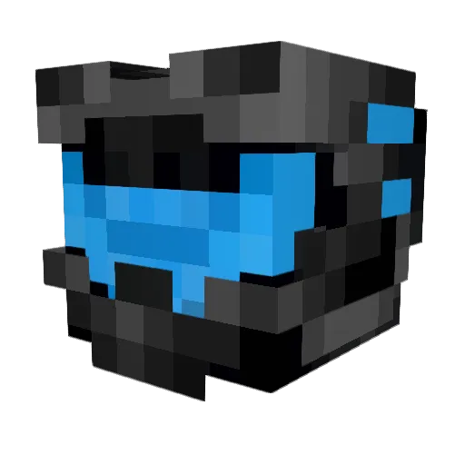 Feanhusk Minecraft avatar head, 3D render