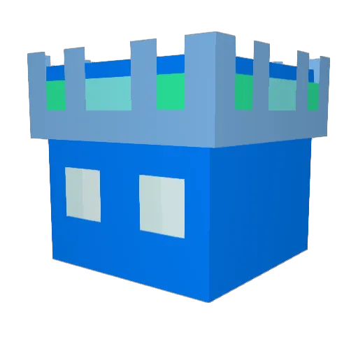 FearFrost Minecraft avatar head, 3D render
