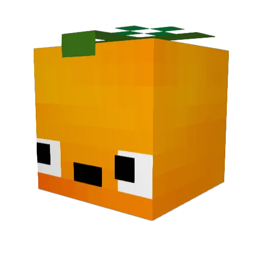 FearThePotato Minecraft avatar head, 3D render