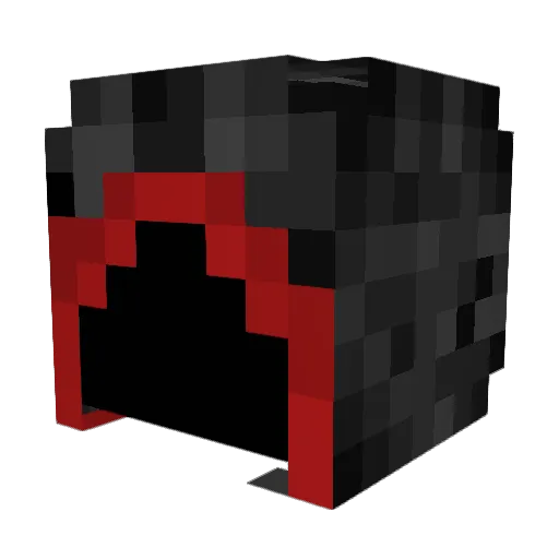 FearToxin Minecraft avatar head, 3D render