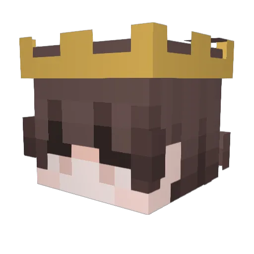 FearYkWho Minecraft avatar head, 3D render