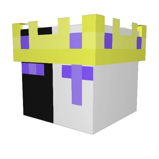 FearfullyTtv Minecraft avatar head, 3D render