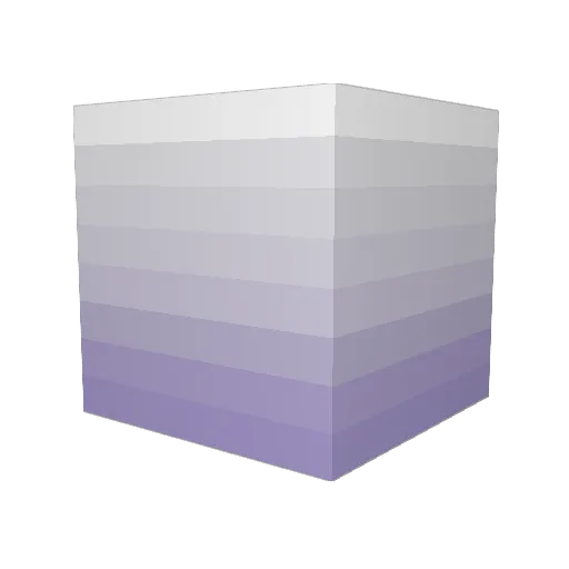 Fearrr16 Minecraft avatar head, 3D render