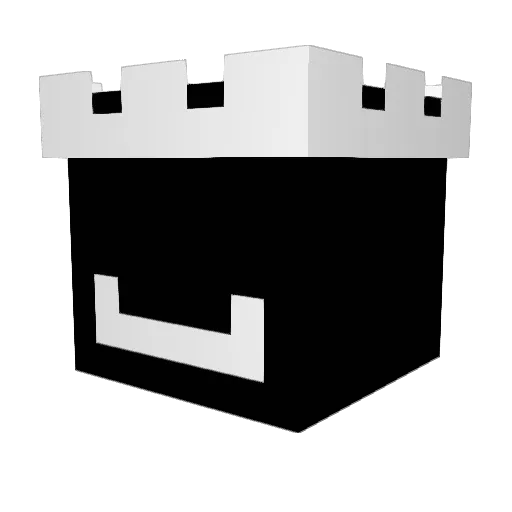 Febbyyy Minecraft avatar head, 3D render