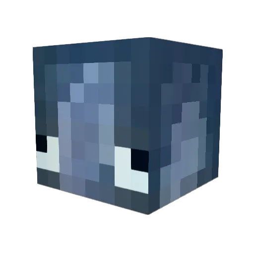 FebruaryJP Minecraft avatar head, 3D render