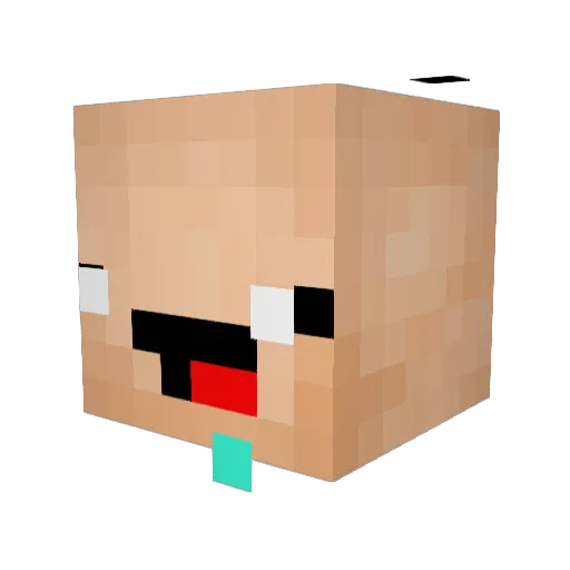 FedeDessa91 Minecraft avatar head, 3D render