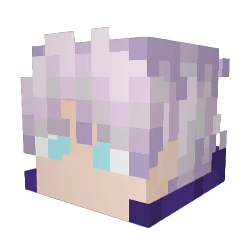 FedeMercurio73 Minecraft avatar head, 3D render