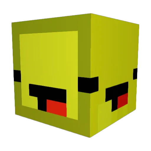 Fede_Flaming33 Minecraft avatar head, 3D render