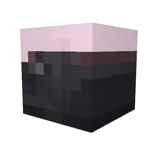 FedeeeG Minecraft avatar head, 3D render