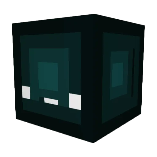 Fedellas Minecraft avatar head, 3D render