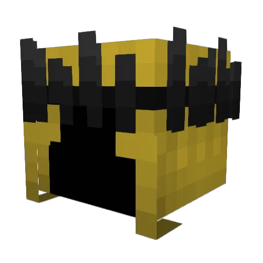 Feder_des_Haeher Minecraft avatar head, 3D render